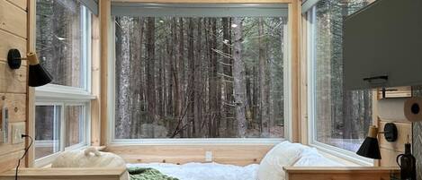 2 makuuhuonetta, työpöytä, ilmainen Wi-Fi, vuodevaatteet