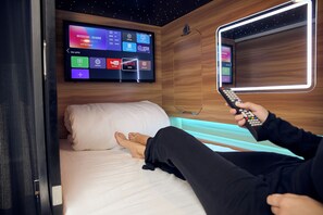 Felles sovesal – comfort | Safe på rommet og wi-fi (inkludert)