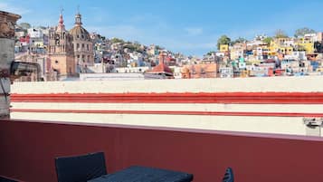 Superior Suite, City View | Terrace/patio