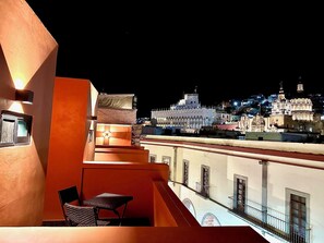 Superior Suite, City View | Terrace/patio - SUITES DEL JARDIN PRINCIPAL (Guanajuato)