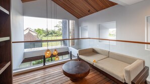 Villa, 2 Bedrooms, Balcony | Living area | 50-inch Smart TV with digital channels - Casaluna Ubud Villas (Ubud)