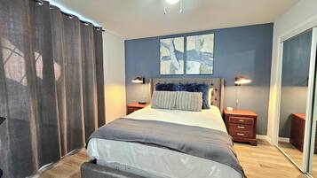 1 bedroom, iron/ironing board, travel cot, free WiFi