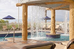 Outdoor pool - Charming 2 bedroom suite capturing Myrtle Beaches serene beauty. (Williamsburg)