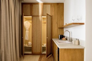 Dusche, Handtücher, Seife, Shampoo