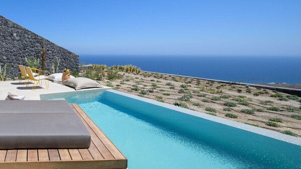 Una piscina riscaldata