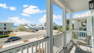 House, Multiple Beds, Balcony, Partial Ocean View (22704 Front Beach Road) | View from room