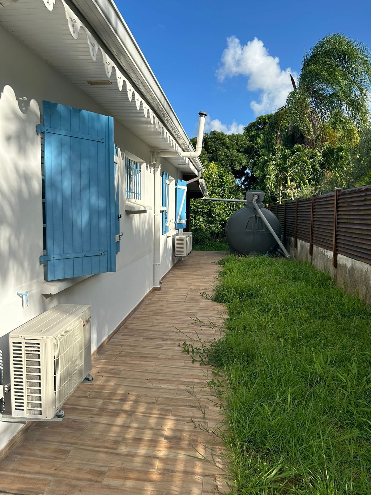 Enceinte de l’hébergement