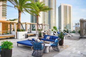 Terrasse sur le toit