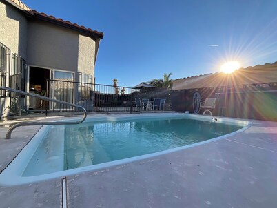 Sunny Las Vegas Retreat: 3-Bedroom Home with Pool & Central Air