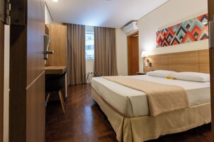 Comfort Double Room, Mobility Accessible | In-room safe, desk, laptop workspace, iron/ironing board