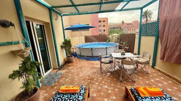 Family Apartment, City View | Terrace/patio