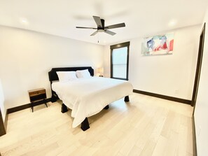 3 室のベッドルーム、WiFi、ベッドシーツ
