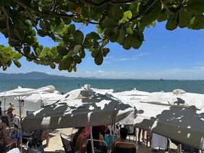 Vue sur la plage/l’océan