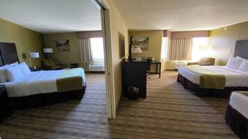 Suite, 2 chambres, non-fumeurs | Fer et planche Ă  repasser, Wi-Fi gratuit, draps fournis