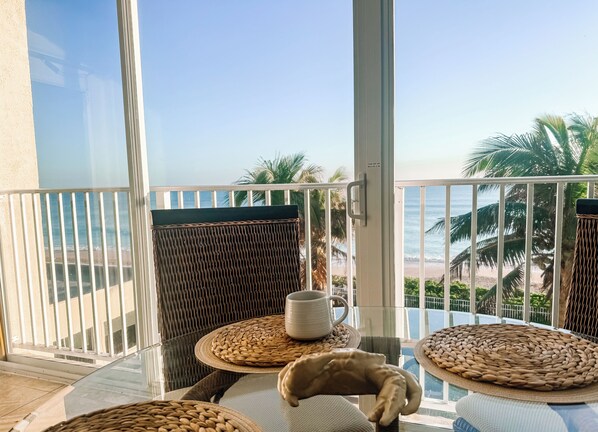 Luxury Condo, Balcony, Ocean View | 1 bedroom, premium bedding, pillowtop beds, desk