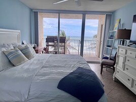 Luxury Condo, Balcony, Ocean View | 1 bedroom, premium bedding, pillowtop beds, desk