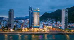 Façana frontal de l'allotjament