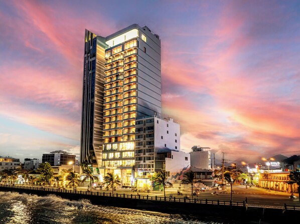 Fassade der Unterkunft