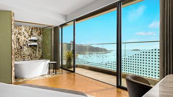 Executive-Suite, 1 King-Bett, Meerblick | Ausblick vom Zimmer