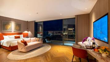 1 habitación, ropa de cama de alta calidad y minibar