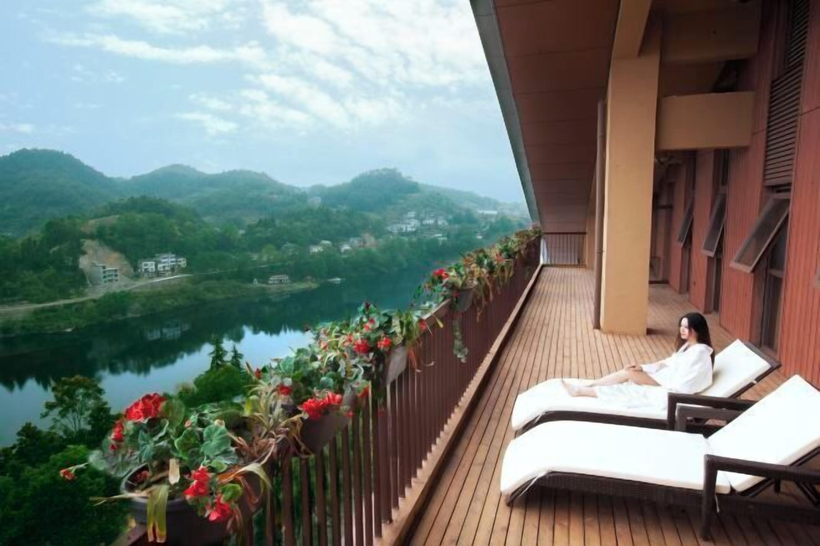 Quang cảnh nhìn từ nơi lưu trú