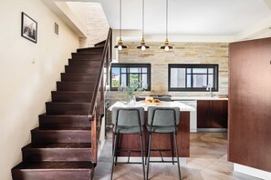 Apartment, Balcony | In-room dining - Hasharon Rooftop Oasis by Sea N' Rent (Ramat Hasharon)