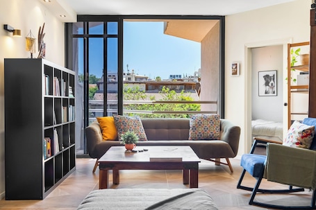 Apartment, Balcony | Living area. Hasharon Rooftop Oasis by Sea N' Rent