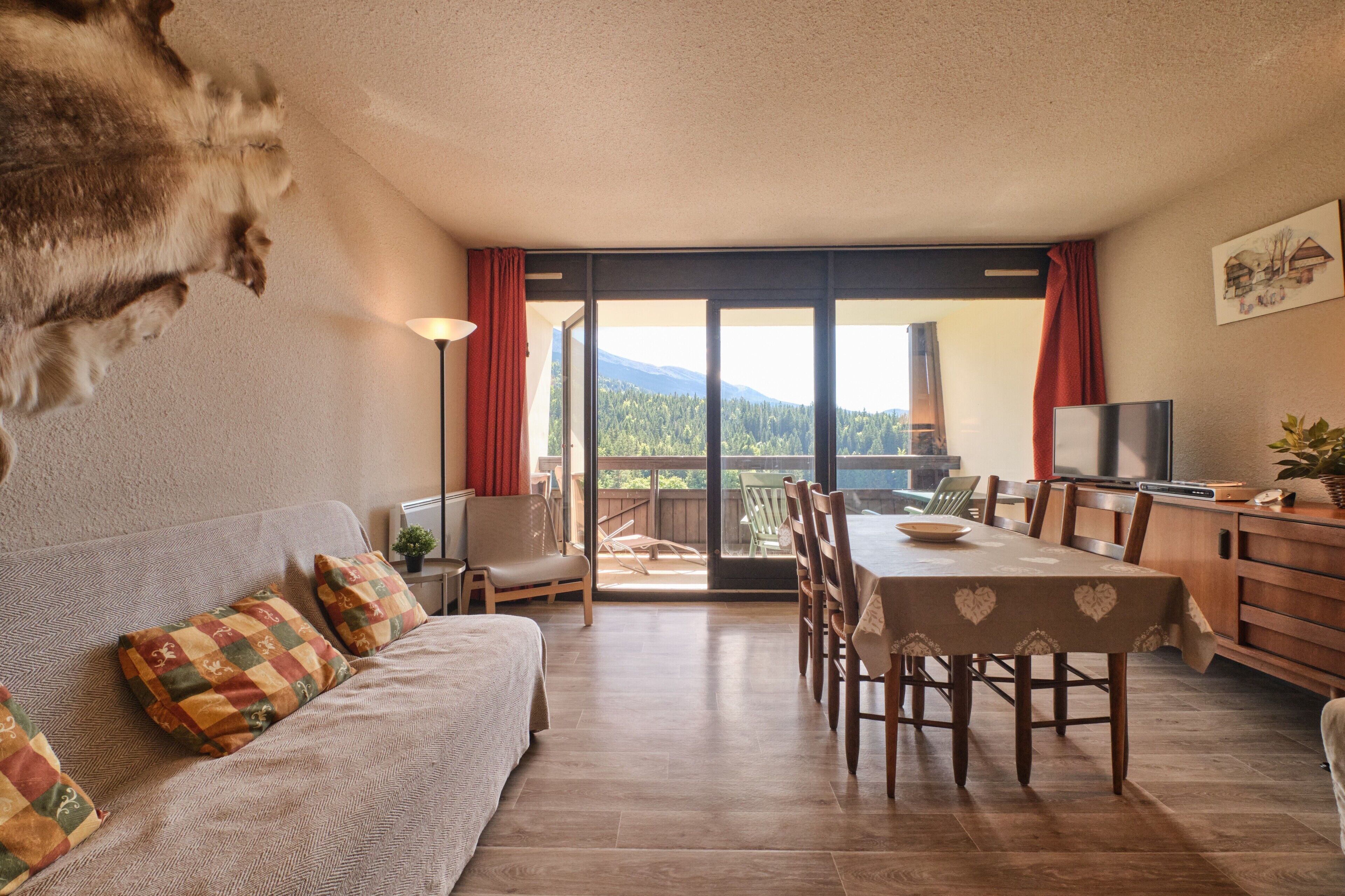 TV, DVD player, table tennis, stereo