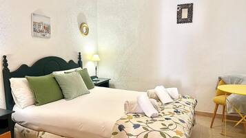 1 Schlafzimmer, Bügeleisen/Bügelbrett, Internetzugang, Bettwäsche