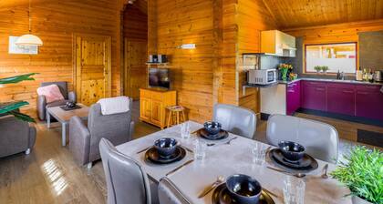 Chalet confortable dans un parc de vacances