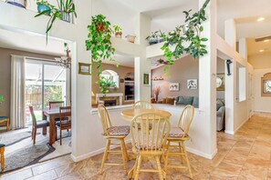 Dining - Game Room & Fireplace: Reno Home 5 Mi to Dtwn! (Reno)