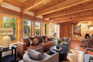 Interior - Puerta de India - Monthly Rental, Kiva Fireplace (Santa Fe)