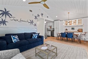 TV, video games, ping pong, stereo