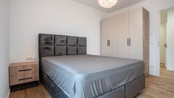 1 Schlafzimmer, kostenloses WLAN, Bettwäsche