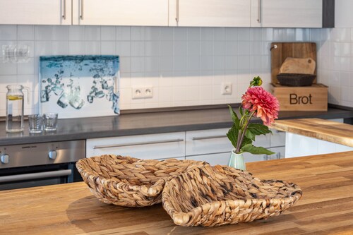 Ferienwohnung 5 mit privater Terrasse, privatem Garten und Wi-Fi