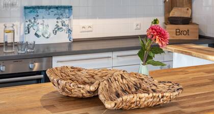 Ferienwohnung 5 mit privater Terrasse, privatem Garten und Wi-Fi