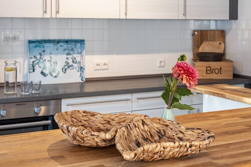 Ferienwohnung 5 mit privater Terrasse, privatem Garten und Wi-Fi