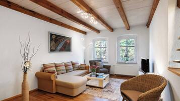 TV, fireplace, stereo
