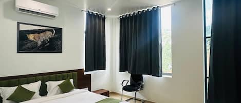 Premium bedding, memory foam beds, rollaway beds, free WiFi