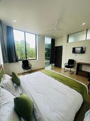 1 chambre, literie de qualité supérieure, matelas mémoire de forme