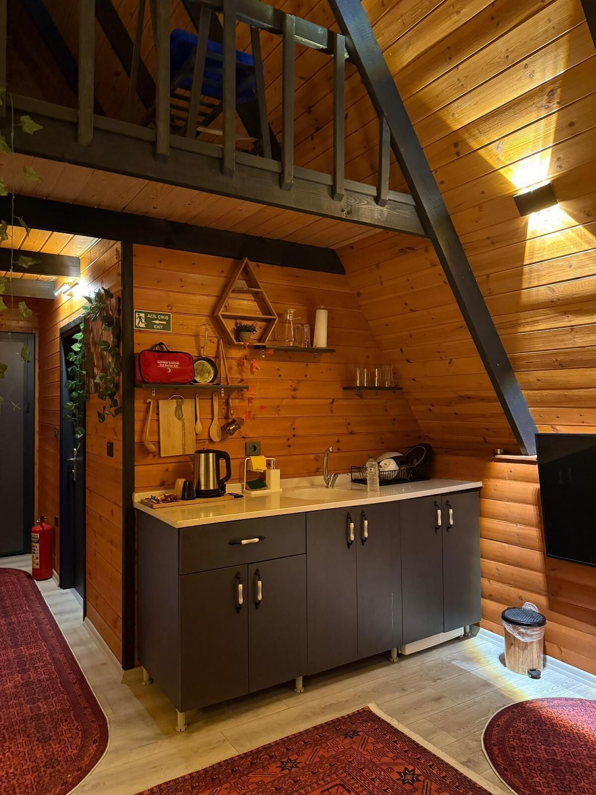 精品平房, 海景 | 共用厨房设施 | 迷你冰箱、炉灶、厨具/餐具、提供环保清洁产品