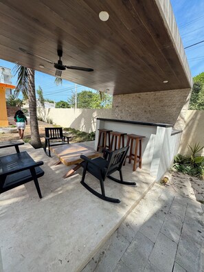 Outdoor dining