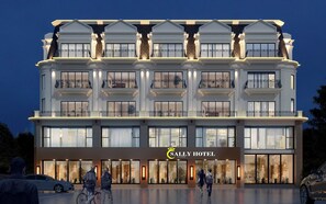 Façade de l’hébergement