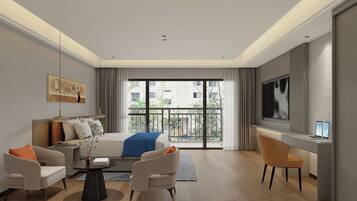 Comfort Suite, Balcony, City View