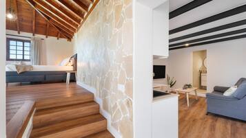 1 Schlafzimmer, Bügeleisen/Bügelbrett, kostenloses WLAN, Bettwäsche