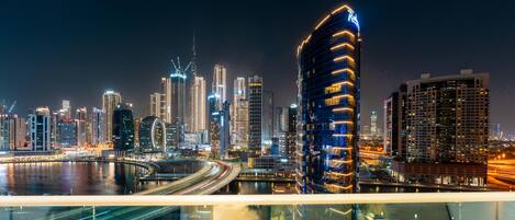 Appartamento Luxury, 2 camere da letto, vista canale | Balcone