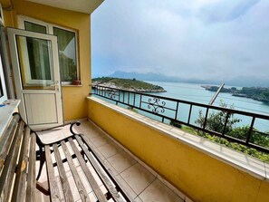 Comfort Apartment, Balcony, Sea View | Terrace/patio - Marin Denizer Tatil Evi (Amasra)
