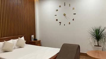 Premium bedding, free WiFi, bed sheets