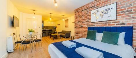 1 bedroom, iron/ironing board, free WiFi, bed sheets