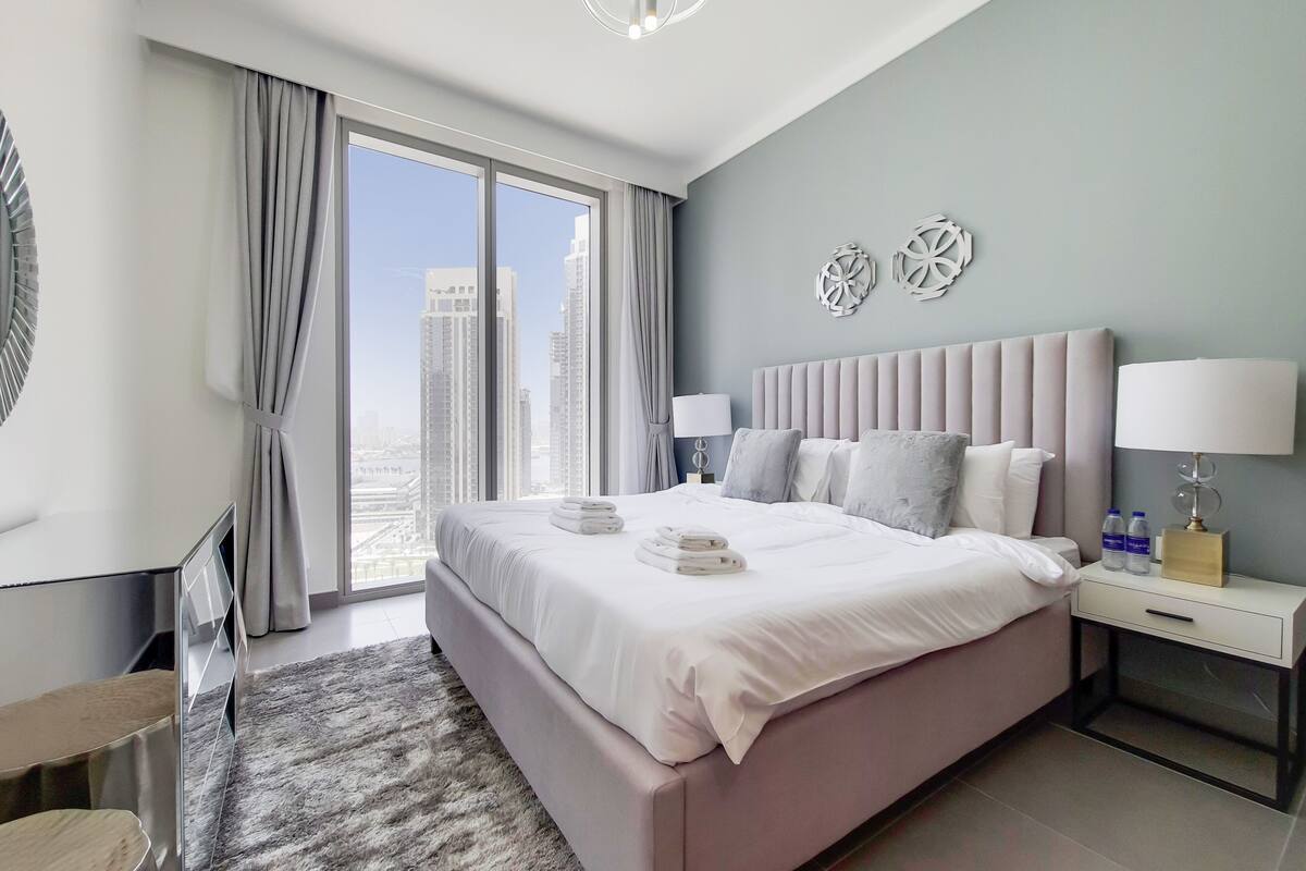 Apartment, 1 Bedroom, Pool Access | 4 bilik tidur, cadar katil